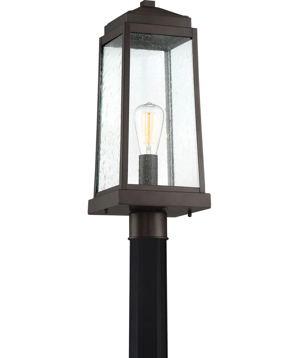 Ravenel Large 1-light Outdoor Post Light Western Bronze - Image 4