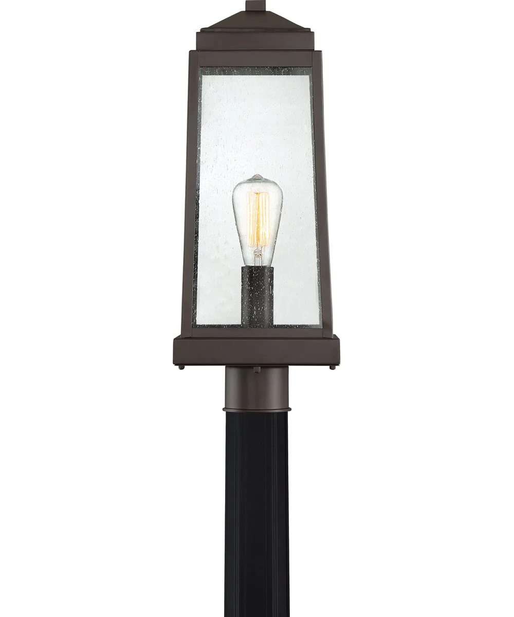Ravenel Large 1-light Outdoor Post Light Western Bronze - Image 5