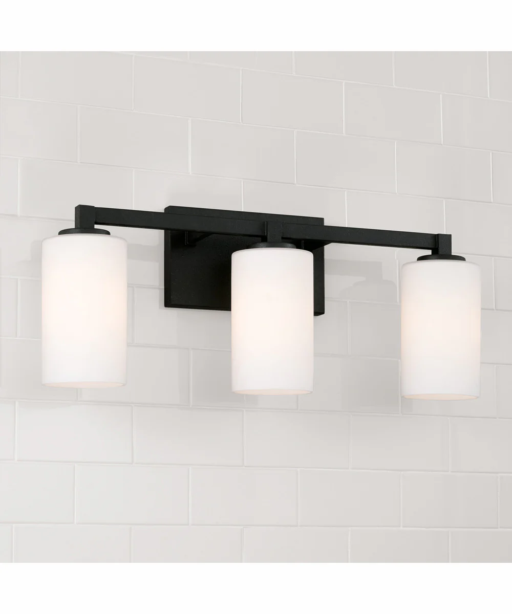 Ravenwood 3-Light Vanity Black Iron - Image 2