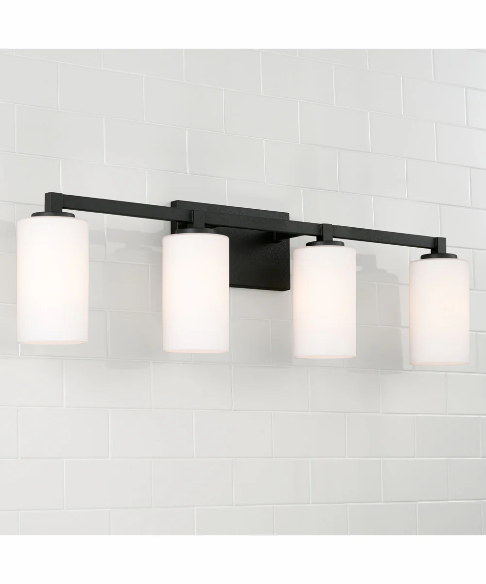 Ravenwood 4-Light Vanity Black Iron - Image 2