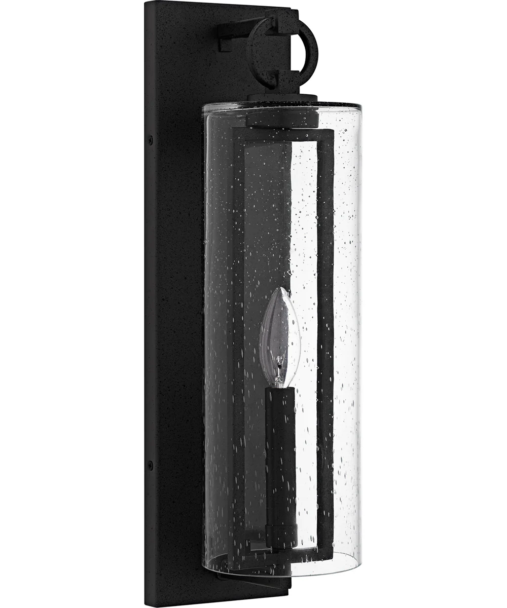 Redan Medium 1-light Outdoor Wall Light Stone Black - Image 2