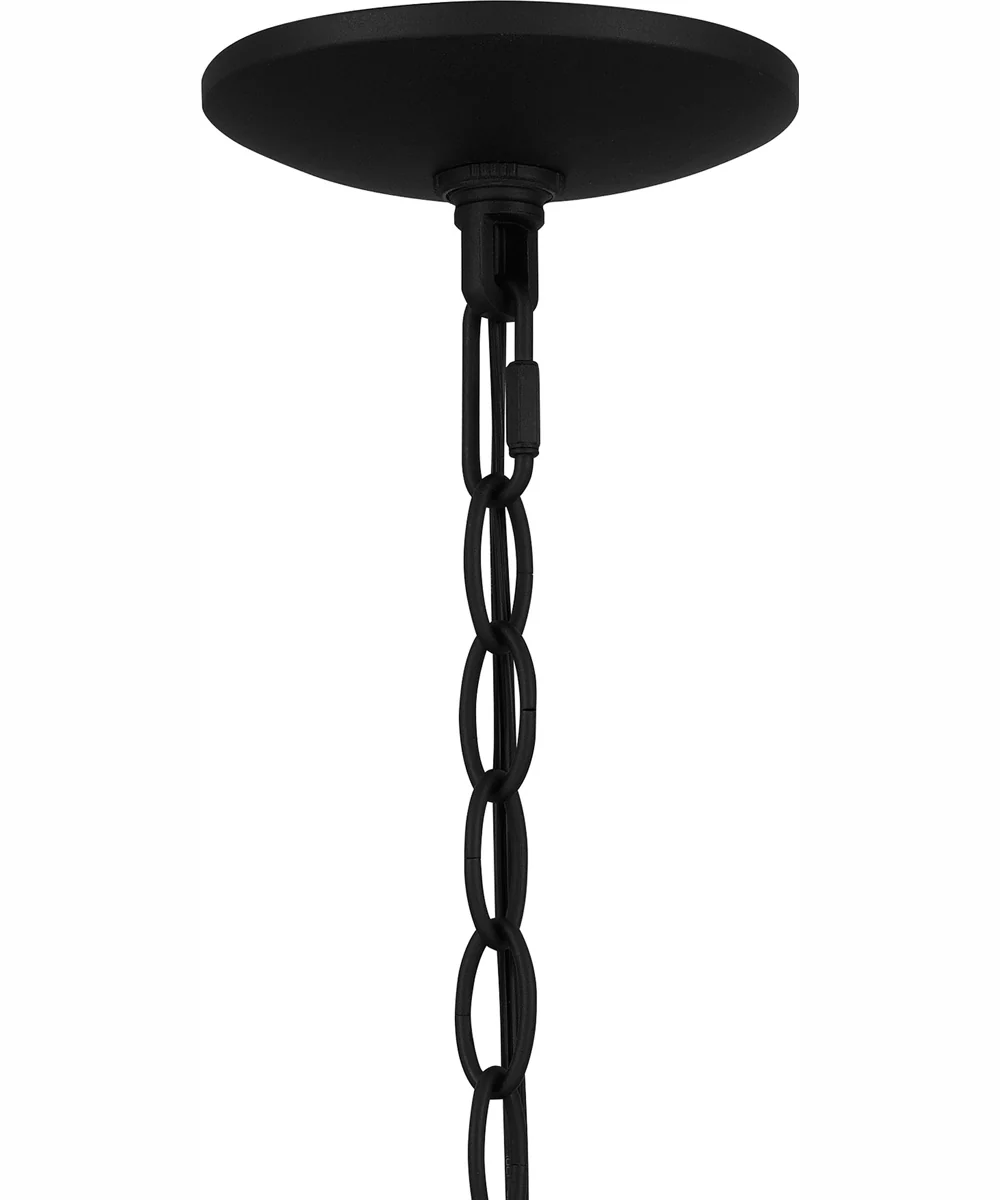 Reece Large 1-light Outdoor Pendant Light Coastal Armour Aluminum Earth Black - Image 7