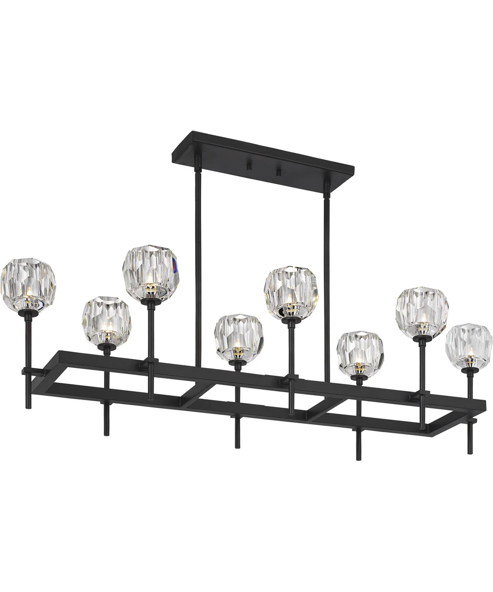 Regalia 8-light Island Light Matte Black - Image 4