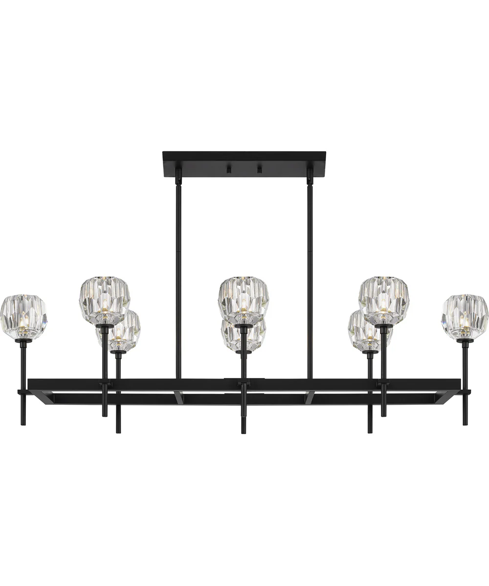Regalia 8-light Island Light Matte Black - Image 5