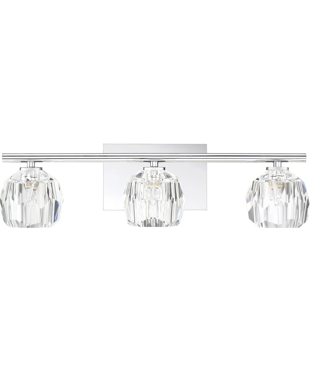 Regalia Large 3-light Bath Light Polished Chrome - Image 3