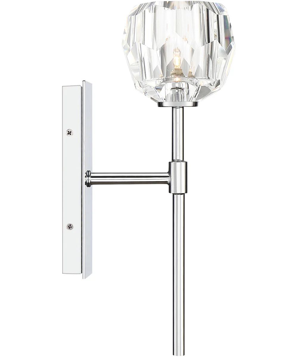 Regalia Small 1-light Wall Sconce Polished Chrome - Image 5