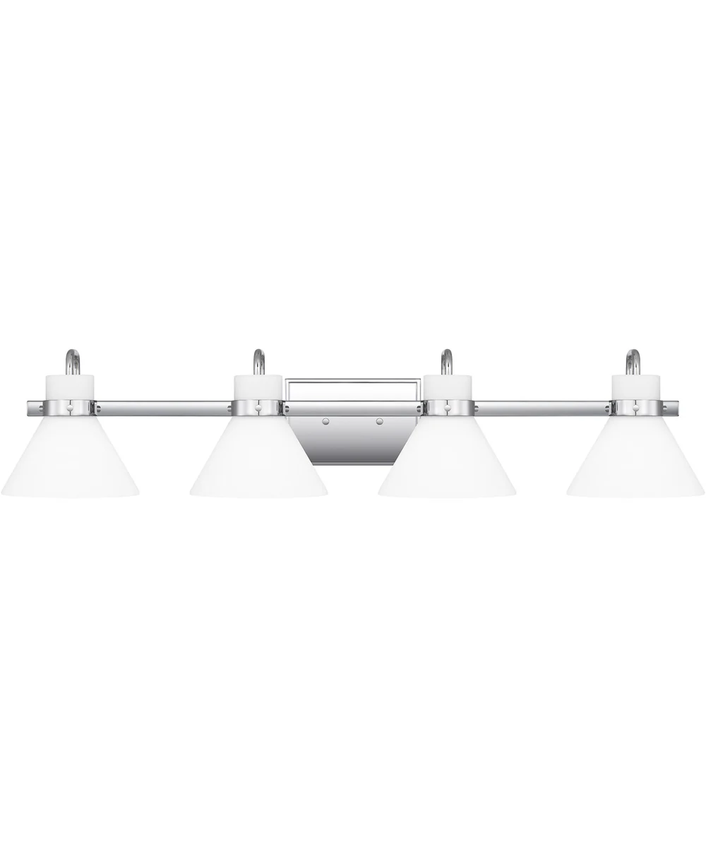 Regency Extra Large 4-light Bath Light Polished Chrome - Image 2