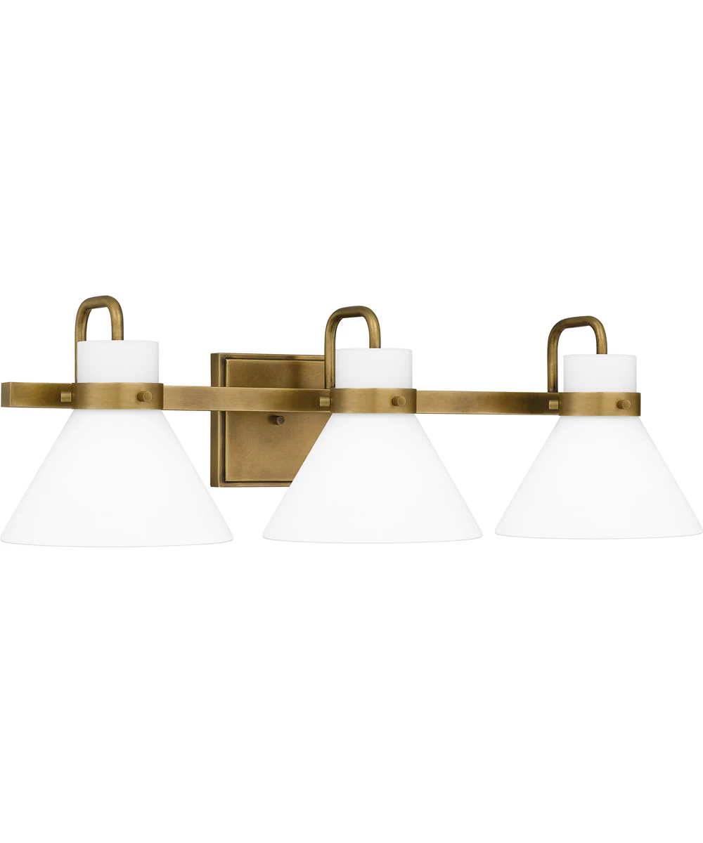 Regency Large 3-light Bath Light Weathered Brass - Image 4
