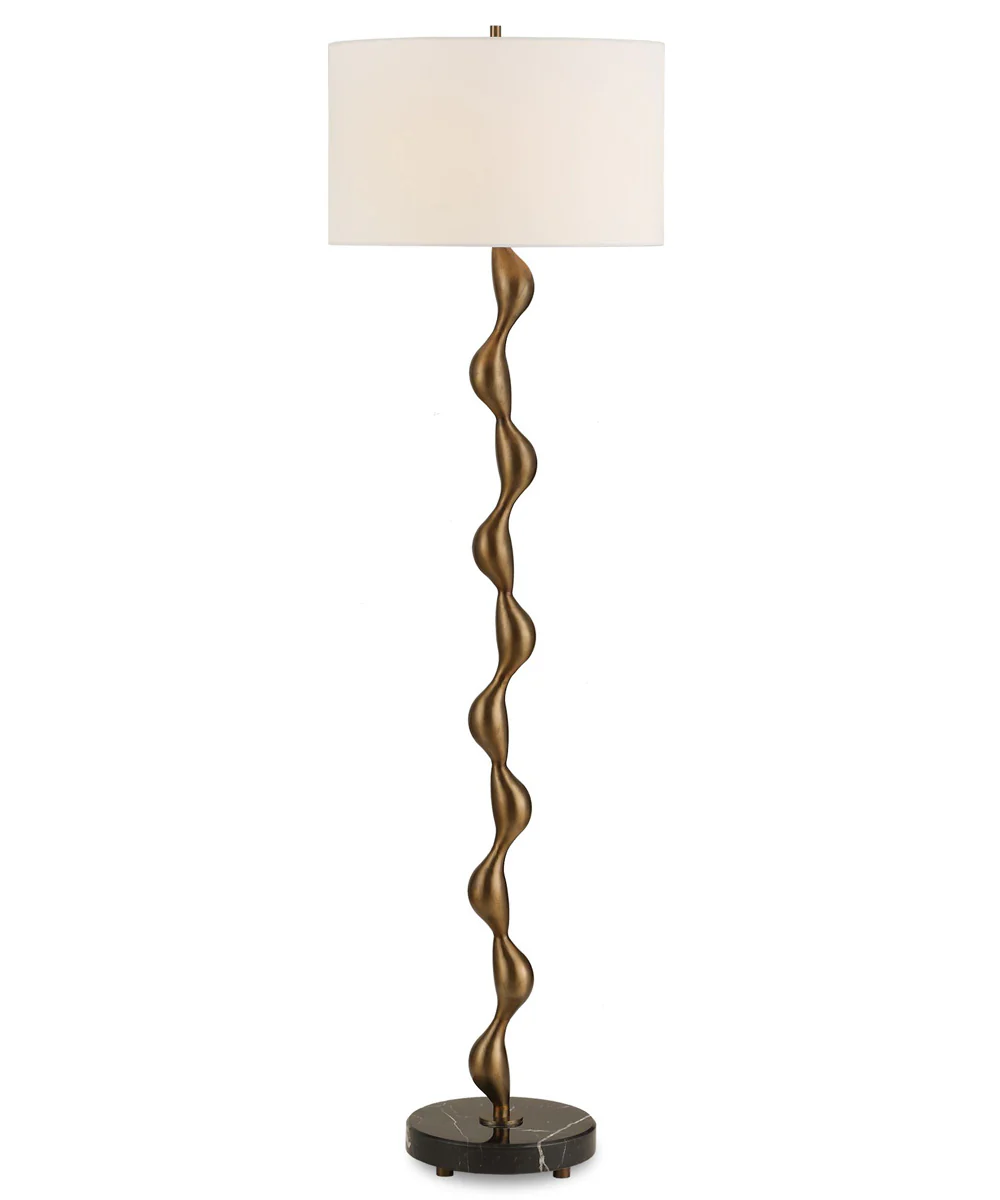 Remolino Bronze Floor Lamp