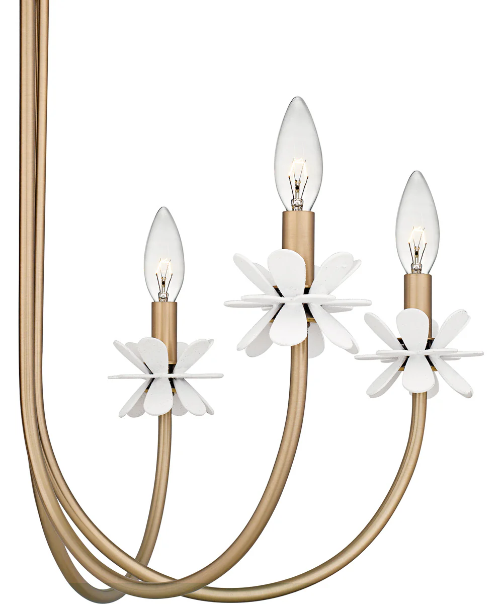 Remy 6-light Chandelier Bronze Gold - Image 5