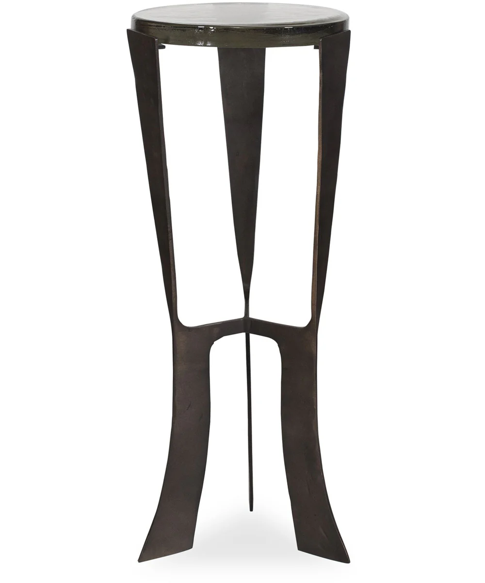 Renaud Dark Bronze Drink Table