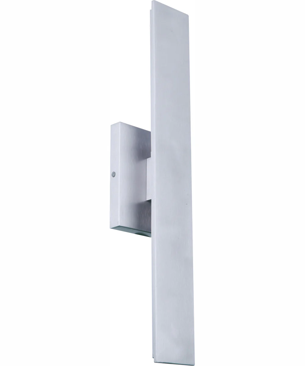 Rens 1-Light Outdoor Wall Lantern Brushed Aluminum - Image 4