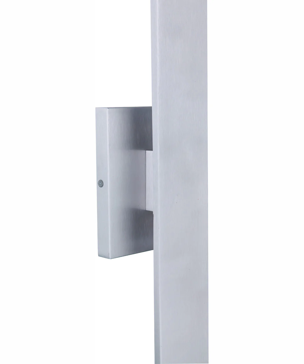 Rens 1-Light Outdoor Wall Lantern Brushed Aluminum - Image 5