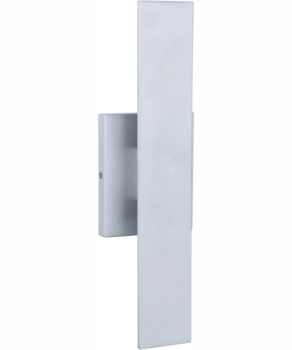 Rens 1-Light Outdoor Wall Lantern Brushed Aluminum - Image 3