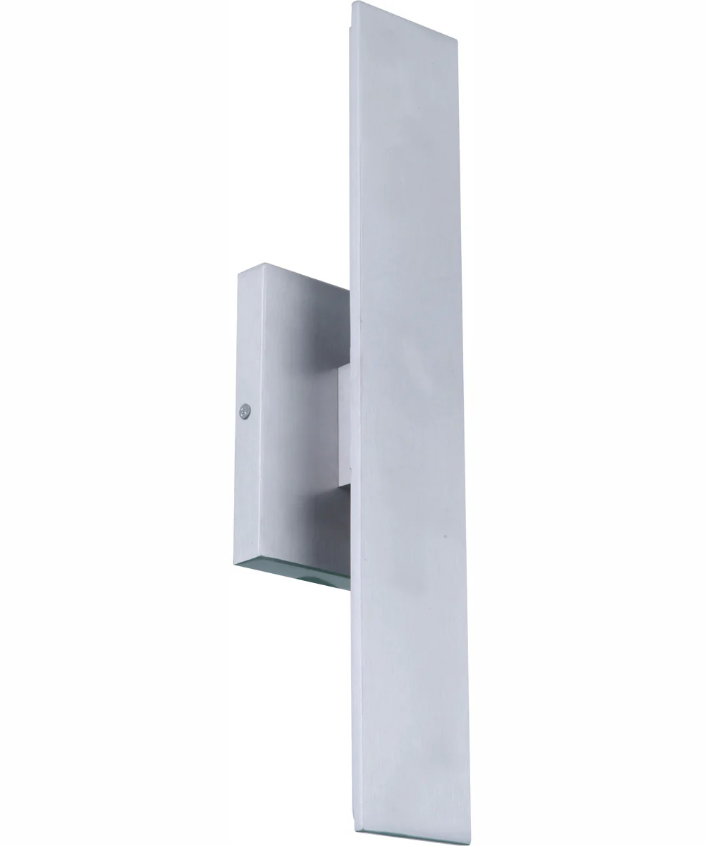 Rens 1-Light Outdoor Wall Lantern Brushed Aluminum - Image 6