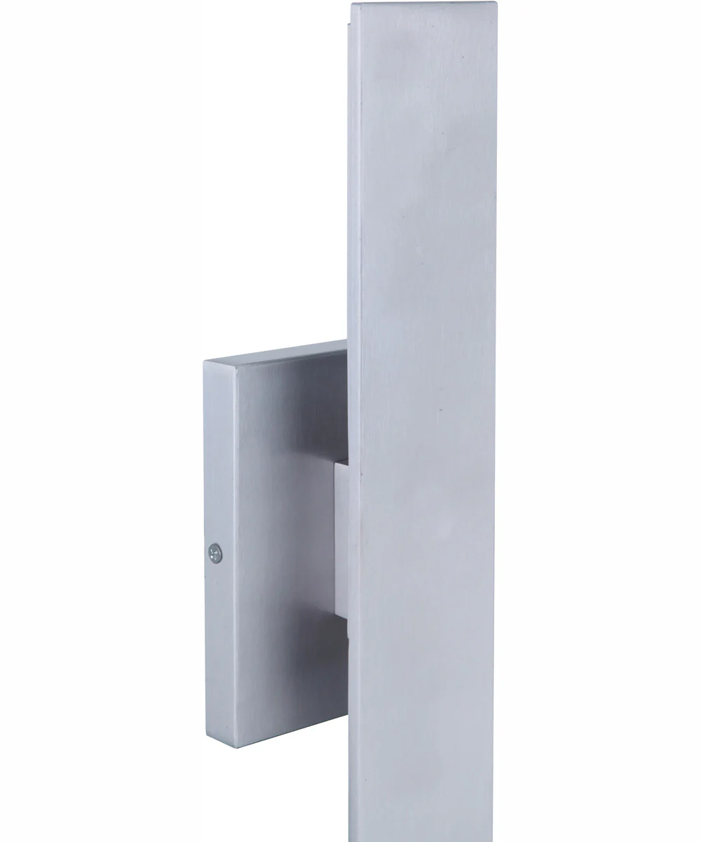 Rens 1-Light Outdoor Wall Lantern Brushed Aluminum - Image 7