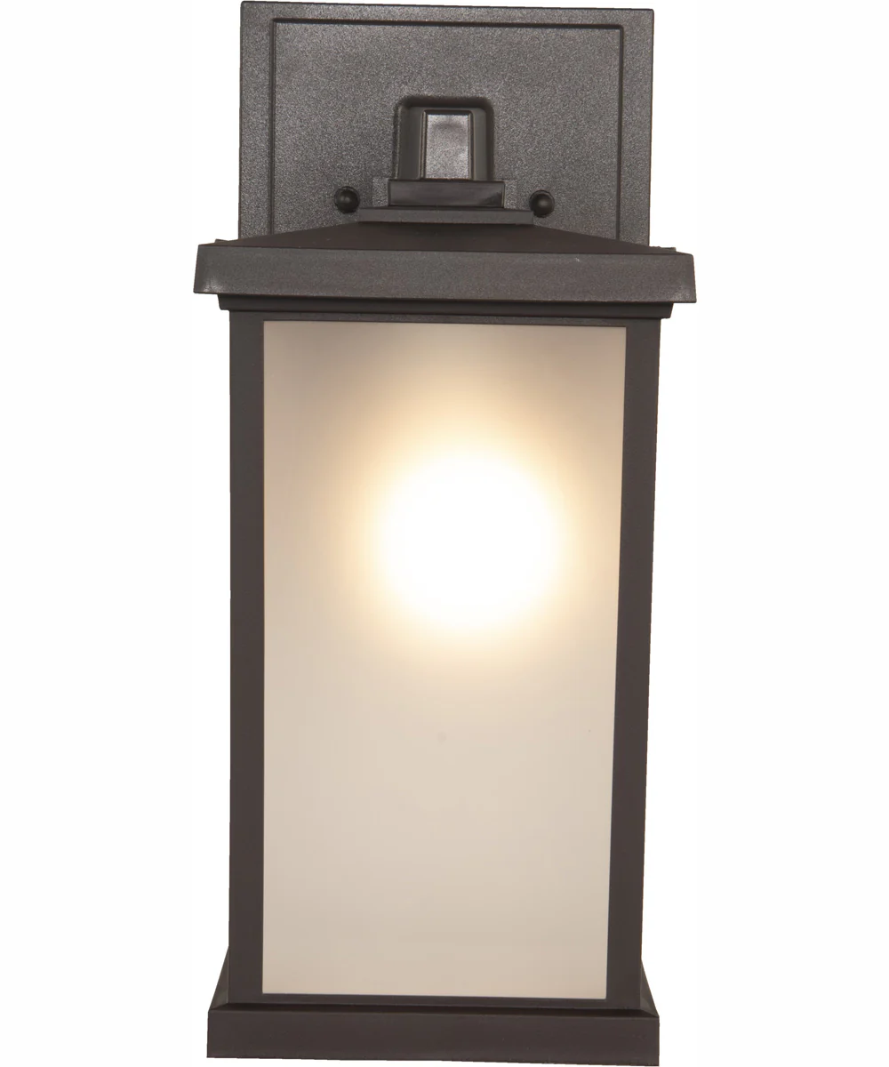 Resilience Lanterns 1-Light Outdoor Wall Lantern Bronze - Image 4