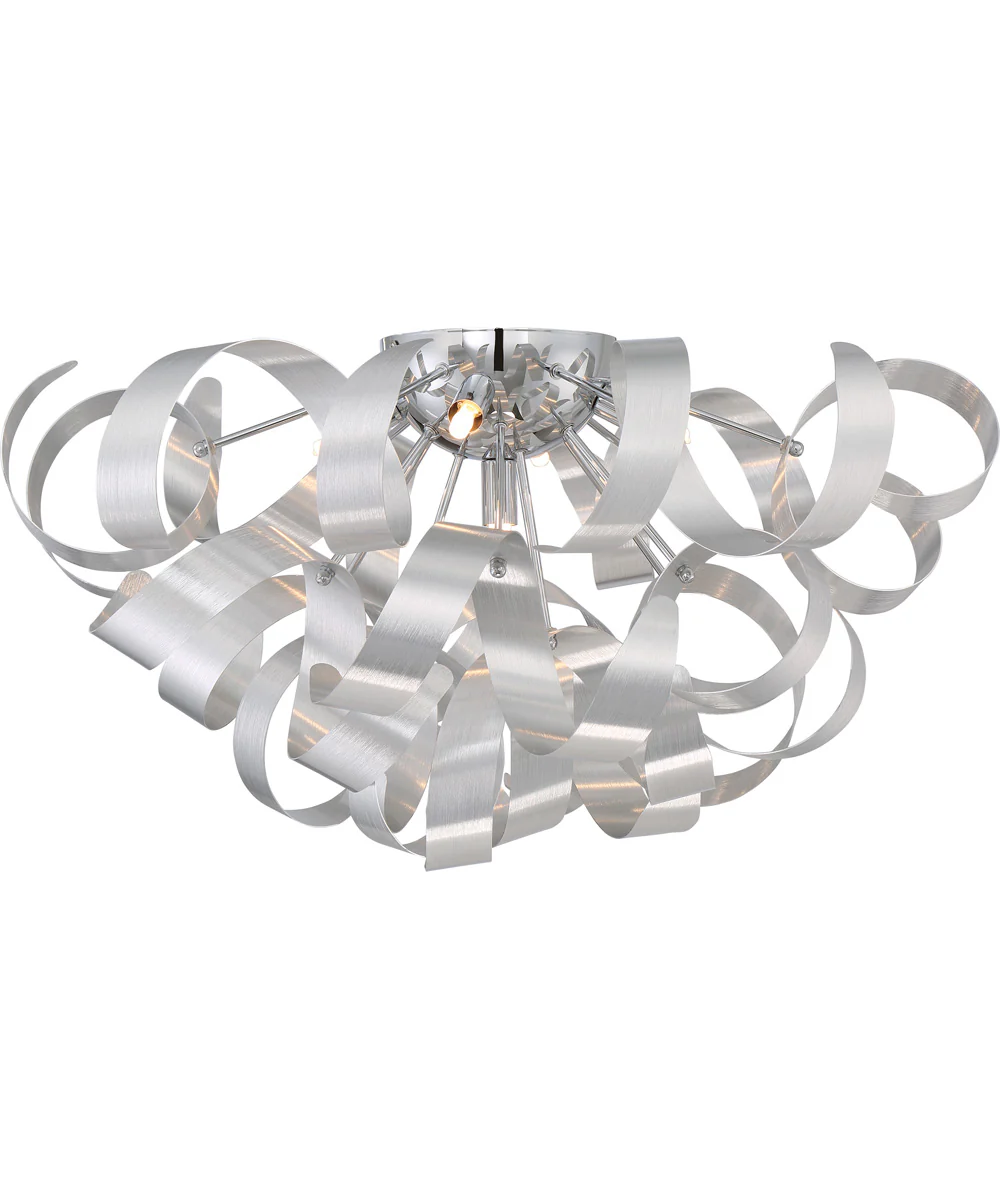 Ribbons Extra Large 5-light Flush Mount Millenia