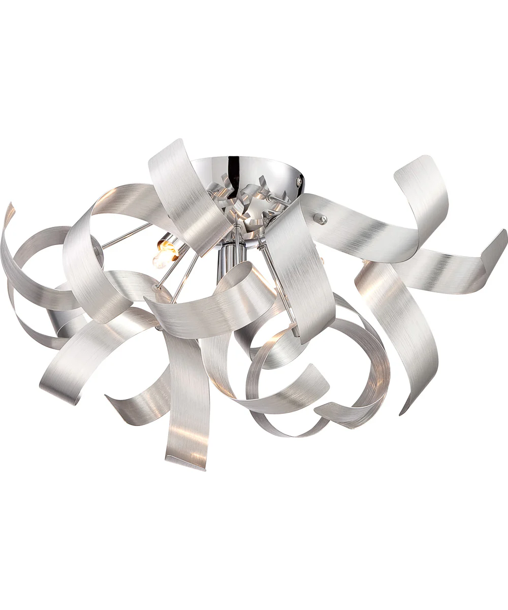 Ribbons Large 4-light Flush Mount Millenia - Image 4