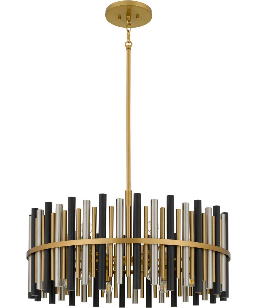 Richards 12-light Pendant Brushed Gold - Image 5