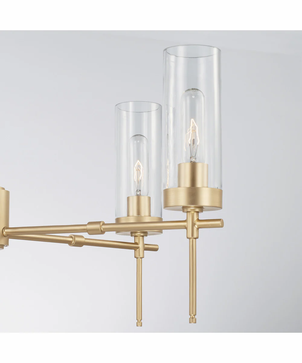 Riley 5-Light Chandelier Soft Gold - Image 3
