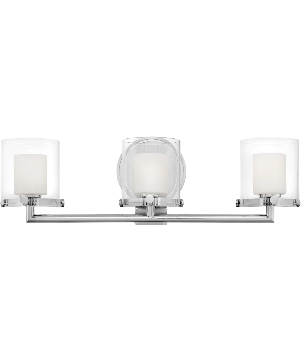 Rixon 3-Light Vanity in Chrome