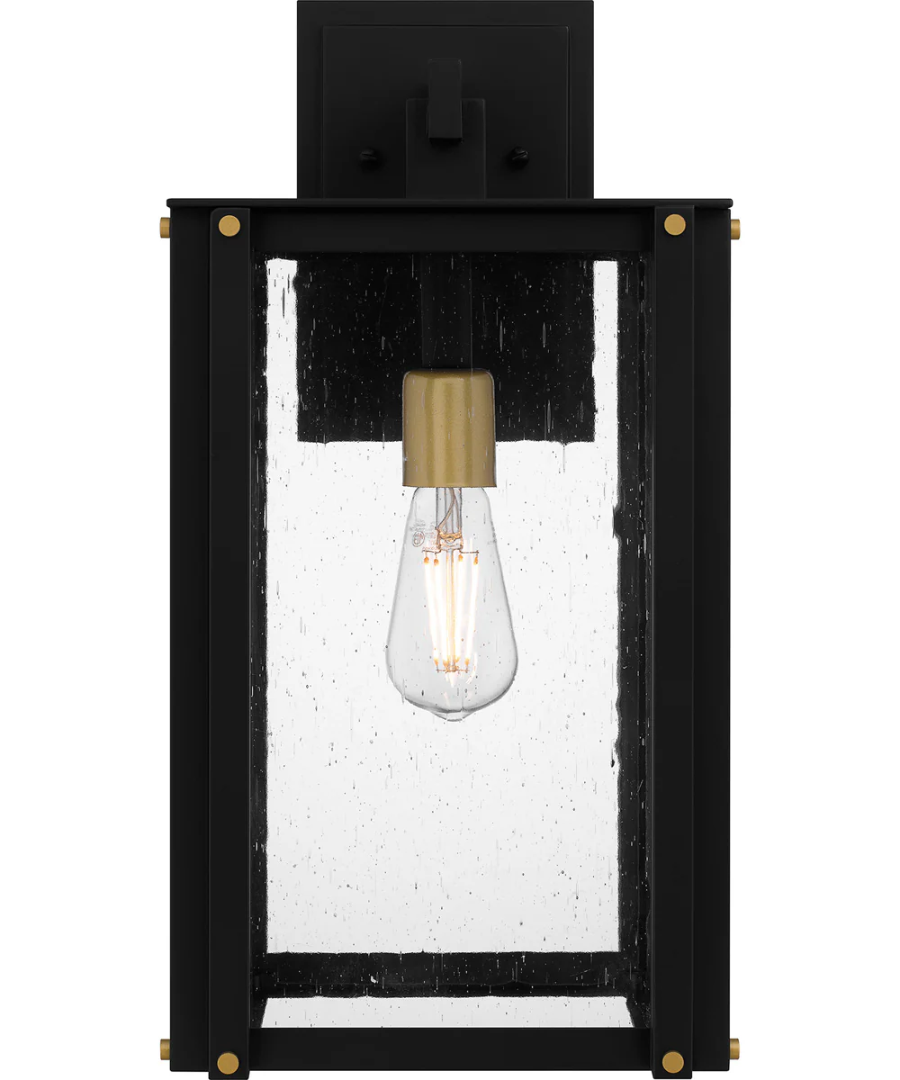 Robbins Large 1-light Outdoor Wall Light  Coastal Armour Aluminum Matte Black - Image 3