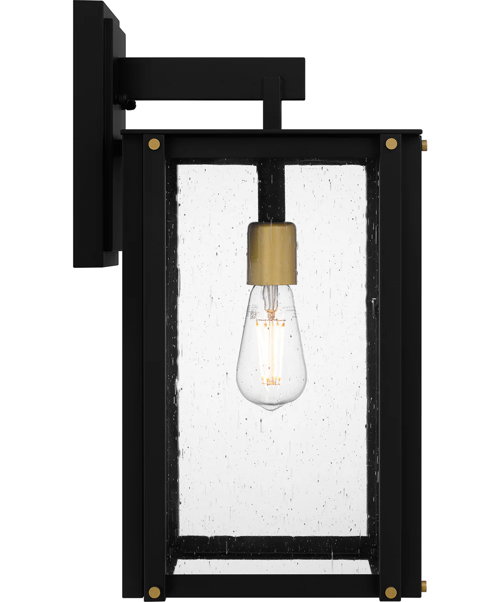 Robbins Large 1-light Outdoor Wall Light  Coastal Armour Aluminum Matte Black - Image 4