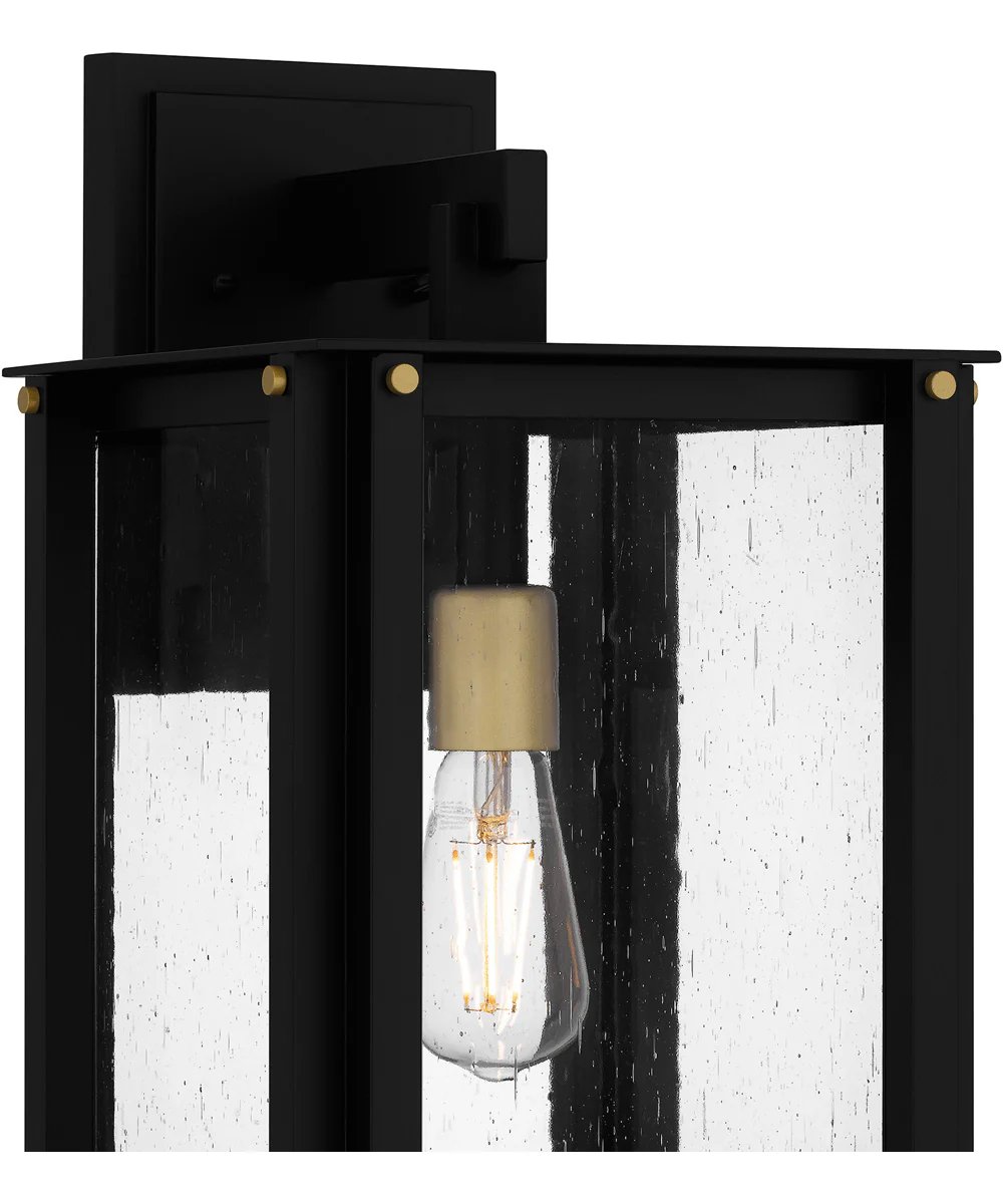 Robbins Large 1-light Outdoor Wall Light  Coastal Armour Aluminum Matte Black - Image 5