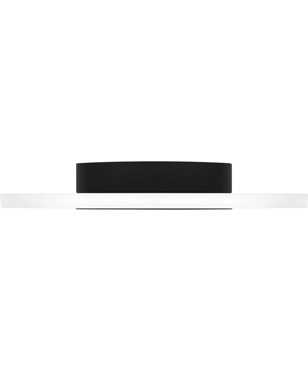 Rockwell Medium Flush Mount Matte Black - Image 3