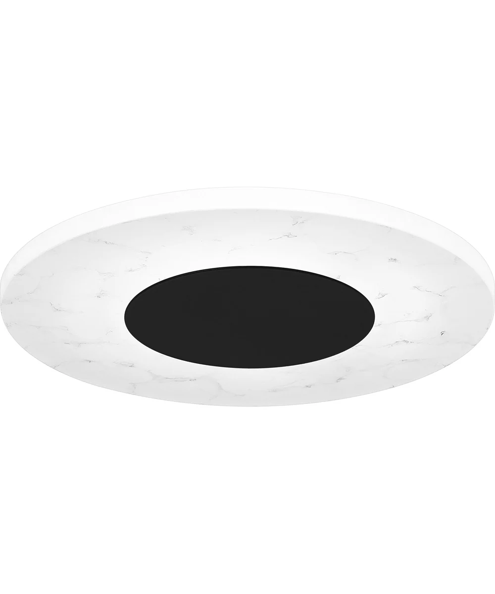 Rockwell Medium Flush Mount Matte Black - Image 4