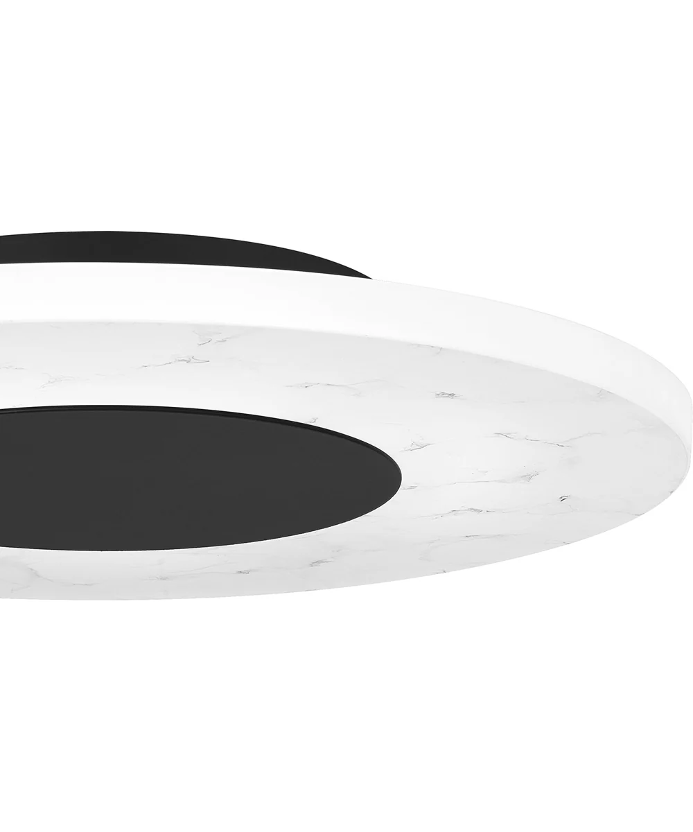 Rockwell Medium Flush Mount Matte Black - Image 5