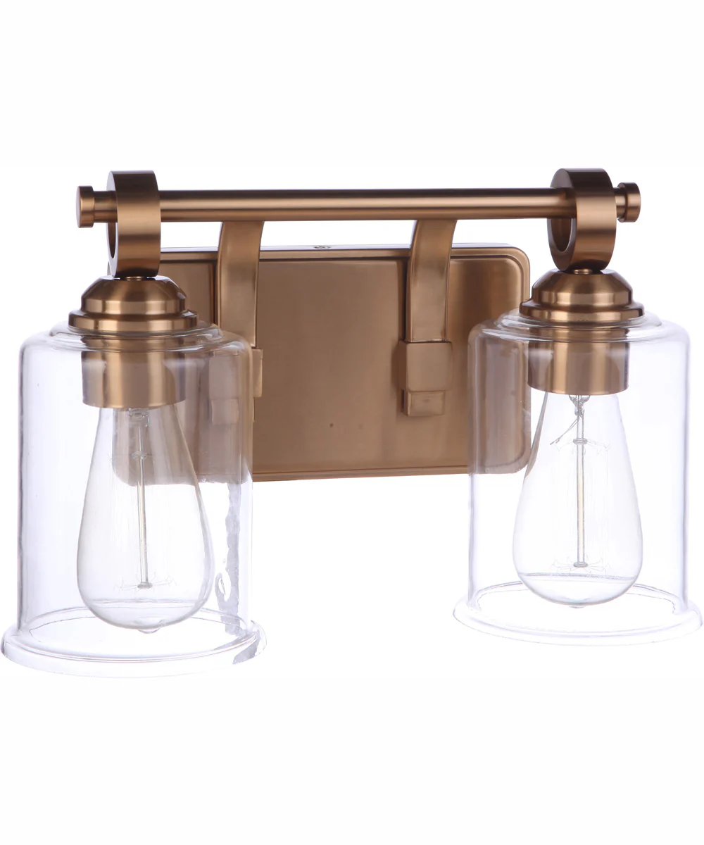 Romero 2-Light Vanity Satin Brass - Image 3