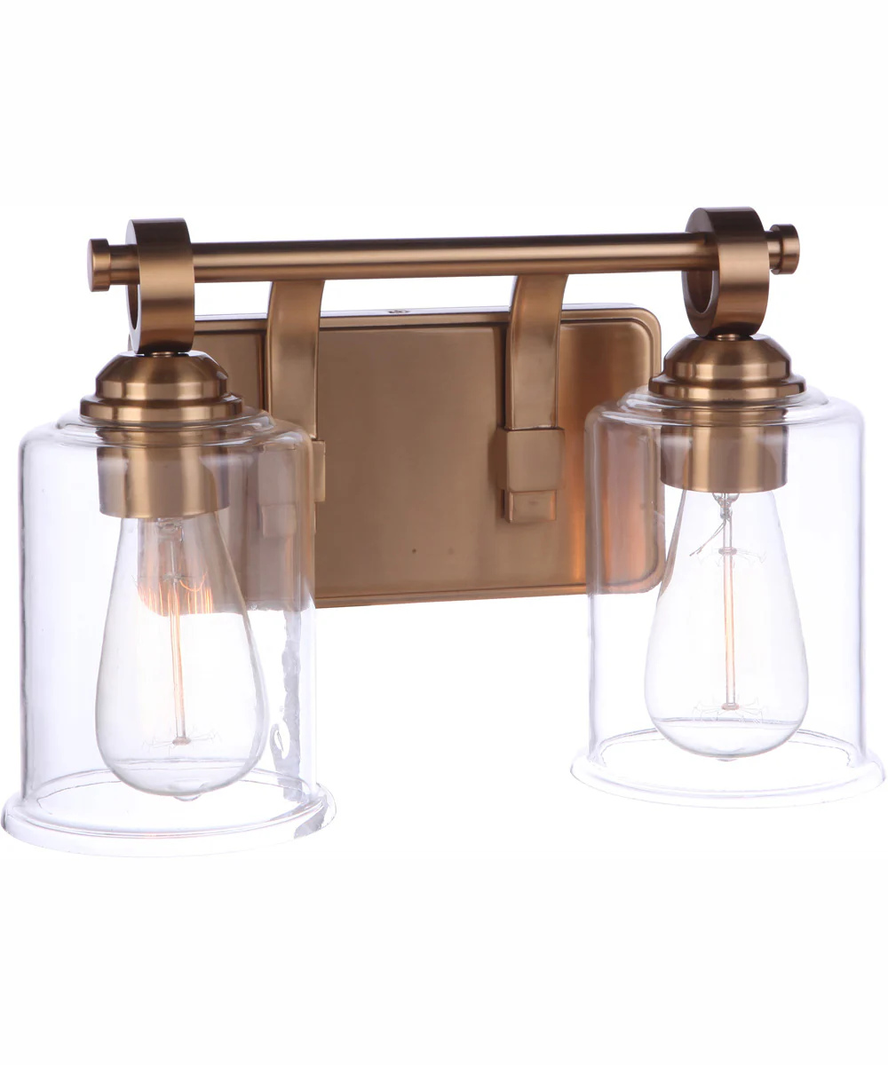 Romero 2-Light Vanity Satin Brass - Image 4