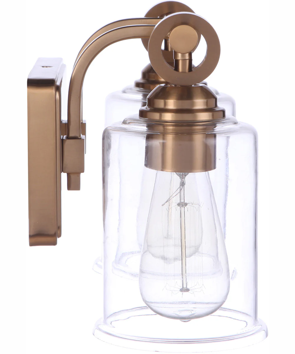 Romero 2-Light Vanity Satin Brass - Image 5