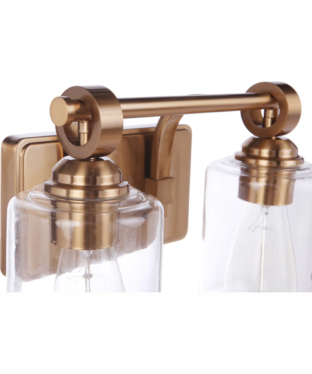 Romero 2-Light Vanity Satin Brass - Image 7