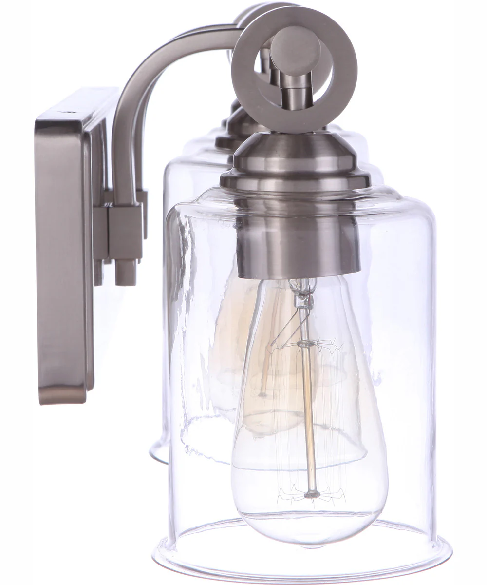 Romero 3-Light Vanity Brushed Polished Nickel - Image 5