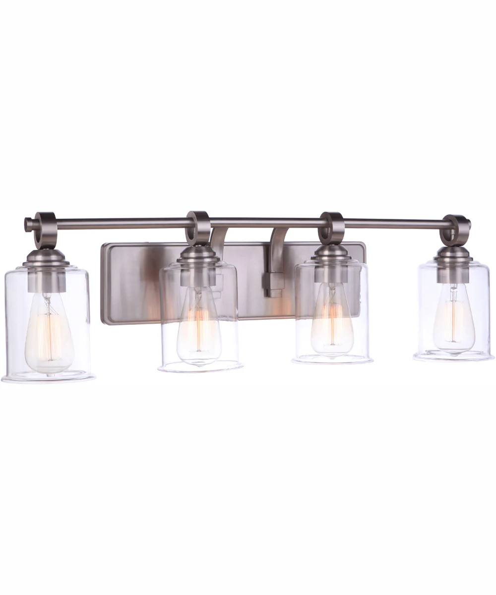 Romero 4-Light Vanity Brushed Polished Nickel - Image 4