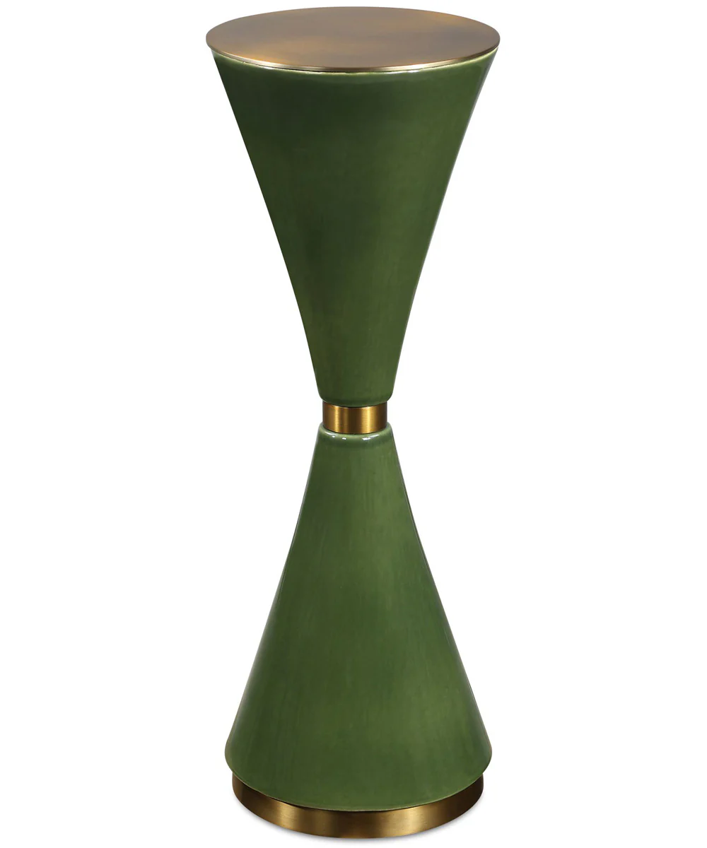 Ronde Jade Green Drink Table