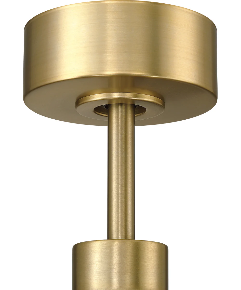 Rosalie 52" 5-Blade Indoor ceiling Fan 1-Light Fan Satin Brass - Image 5
