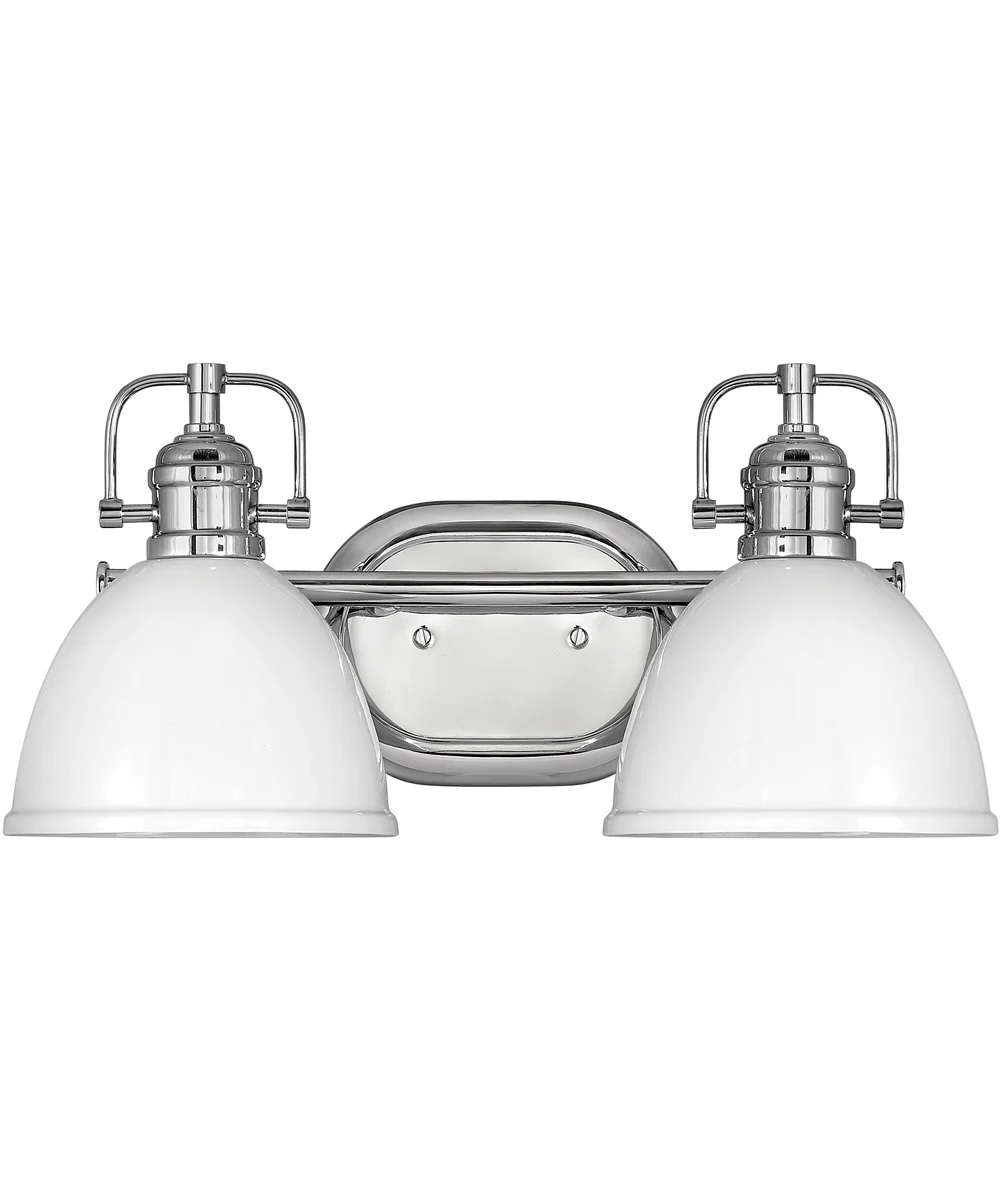 Rowan 2-Light Vanity in Chrome