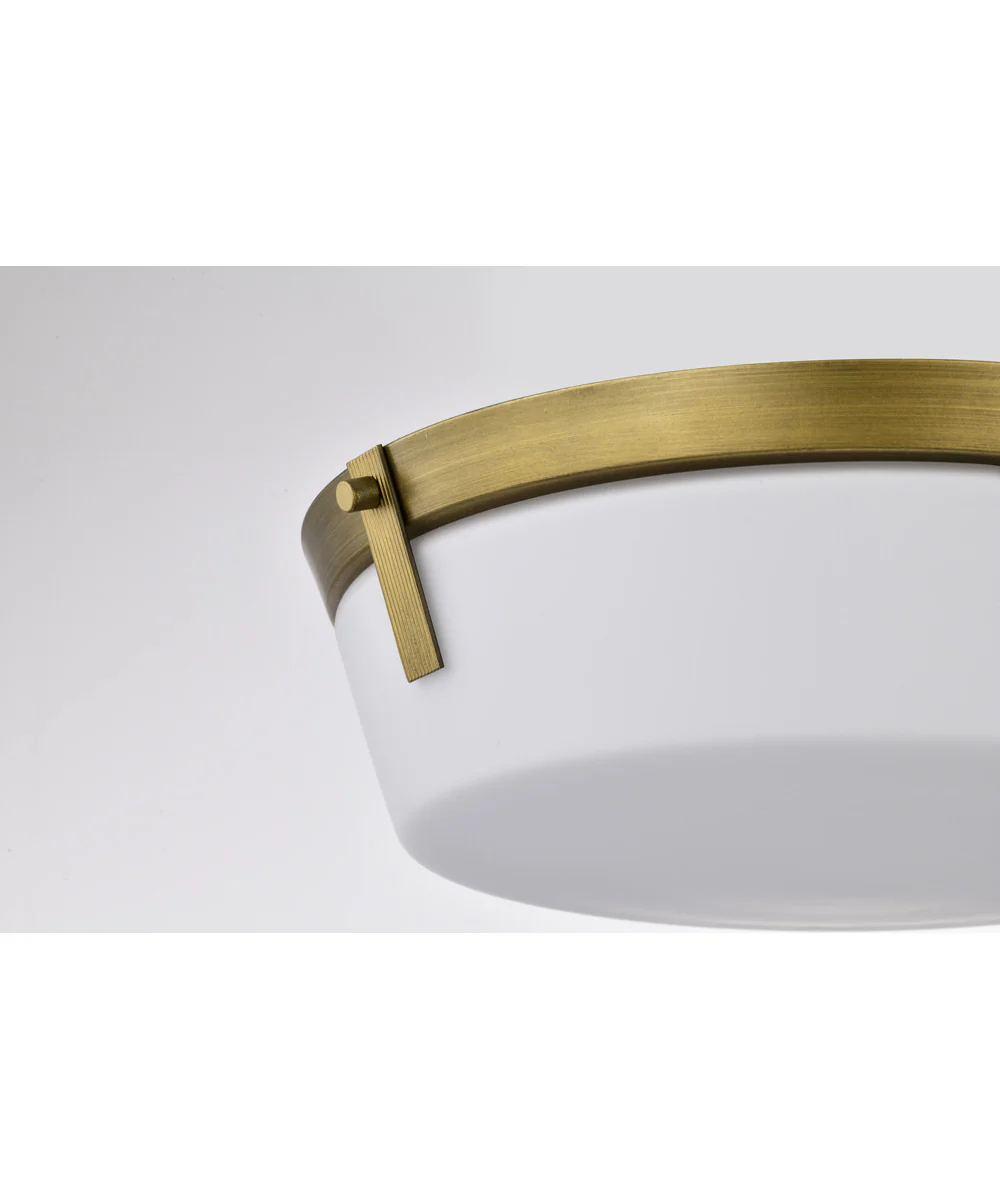 Rowen 3-Light Close-to-Ceiling Natural Brass - Image 7