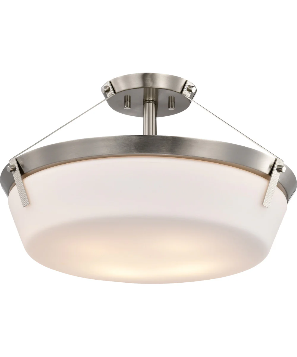 Rowen 4-Light Close-to-Ceiling Brushed Nickel - Image 2