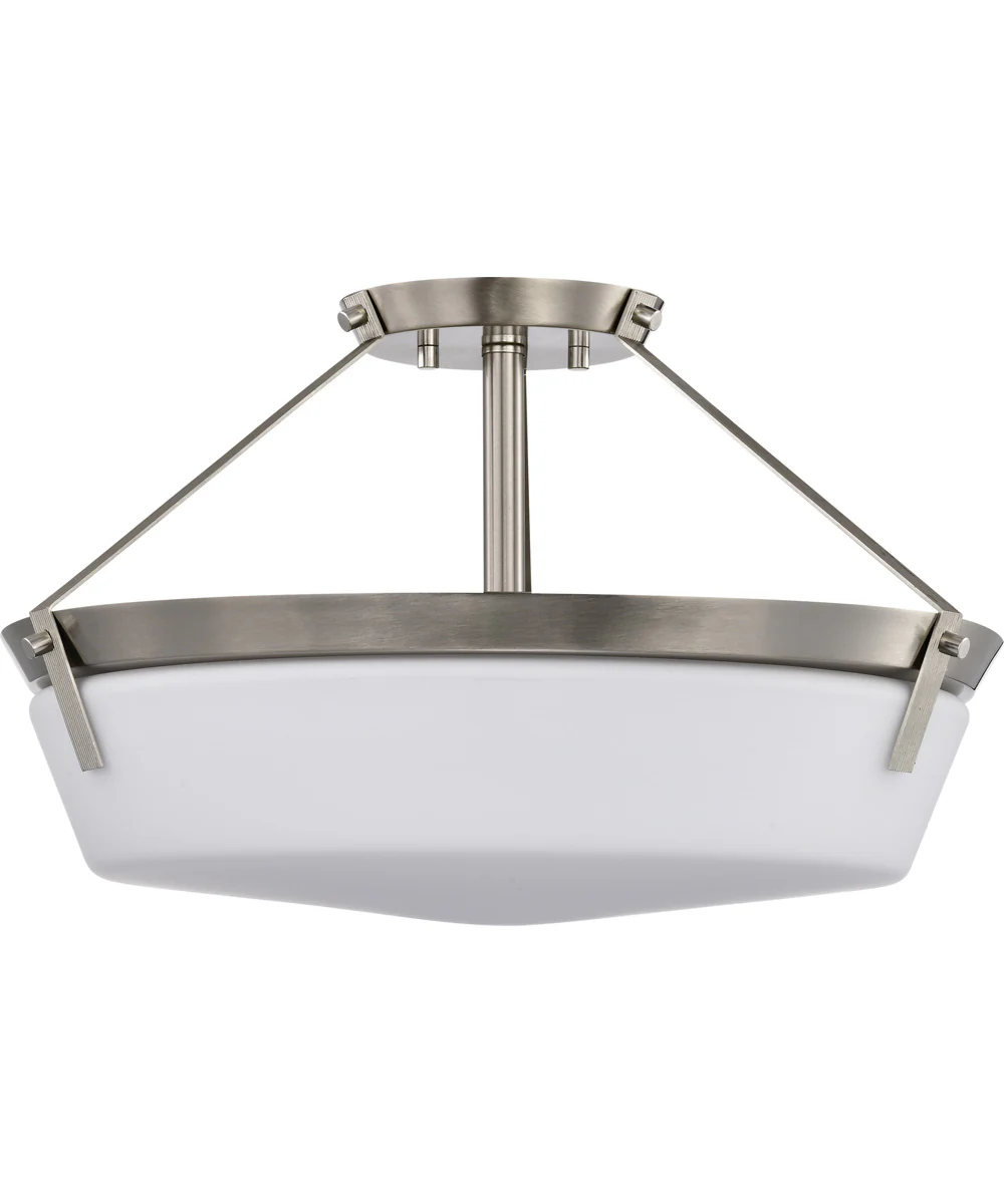 Rowen 4-Light Close-to-Ceiling Brushed Nickel - Image 6