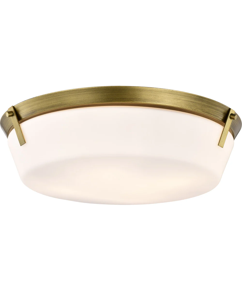 Rowen 4-Light Close-to-Ceiling Natural Brass - Image 2