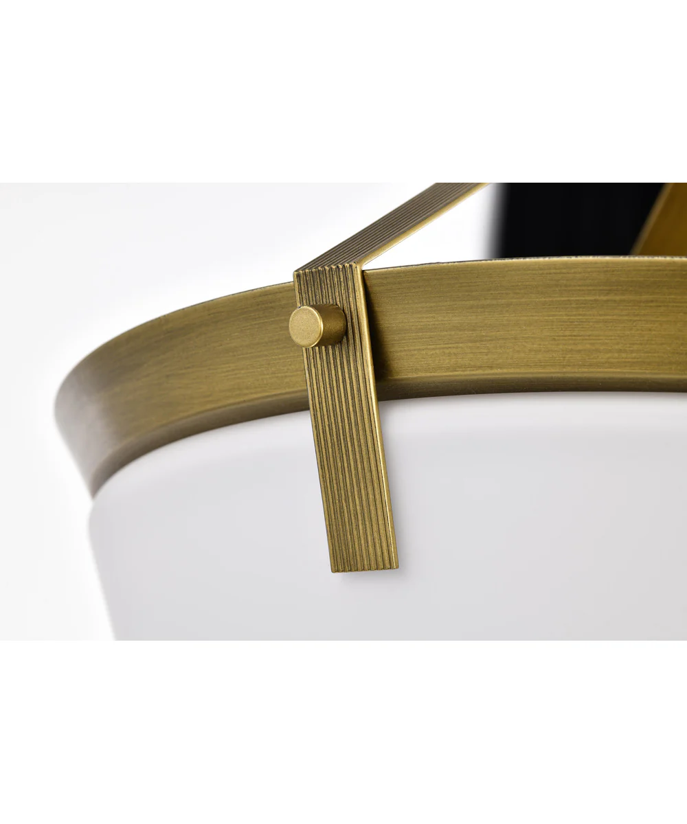 Rowen 4-Light Close-to-Ceiling Natural Brass - Image 9