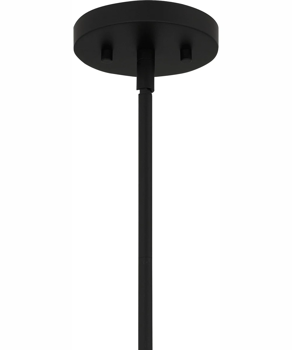 Rowland Small 1-light Mini Pendant Matte Black - Image 7