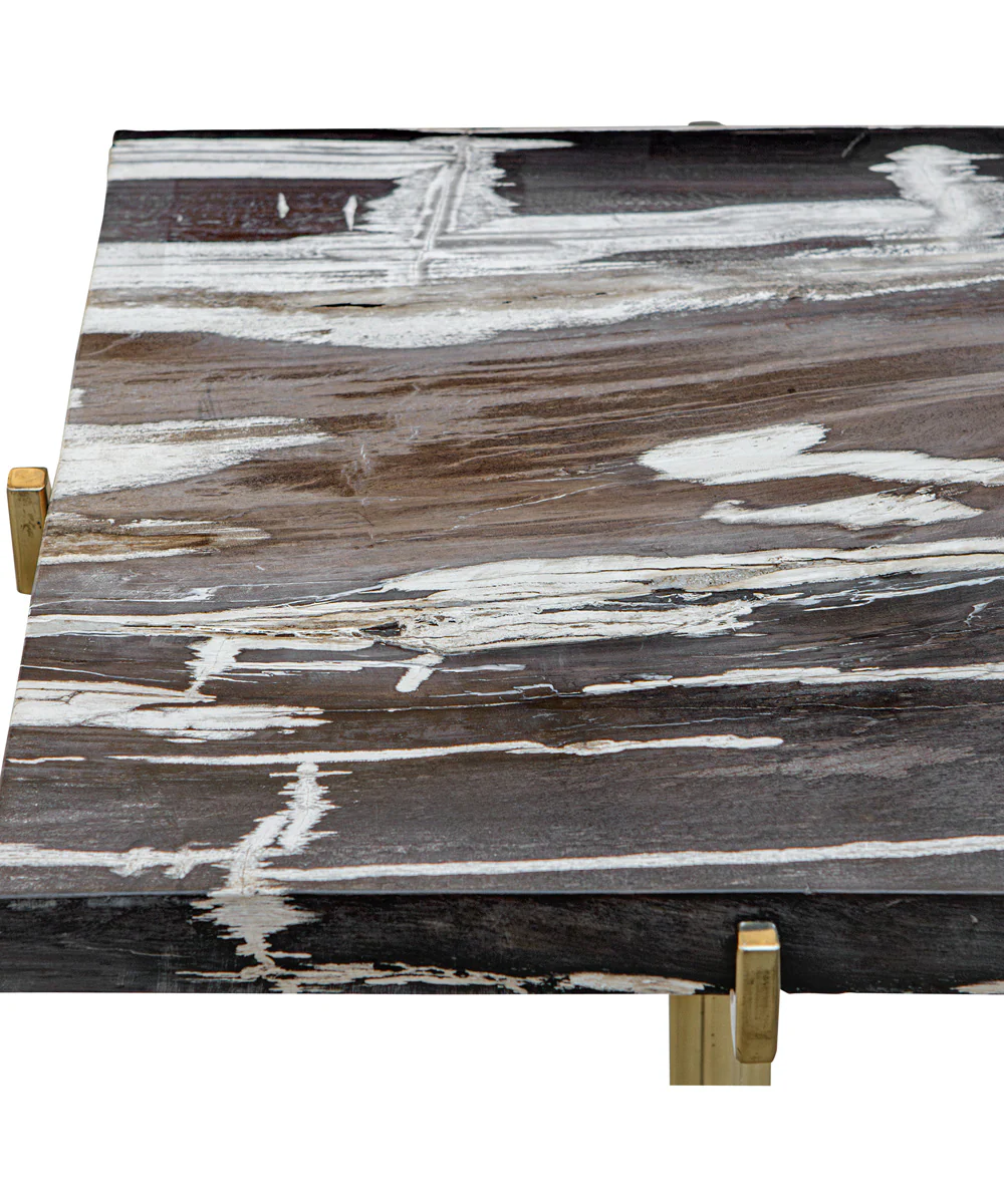 Rowman Petrified Wood Accent Table - Image 5