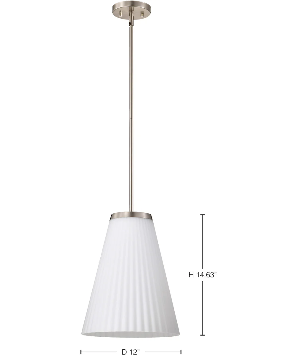 Royale 1-Light Pendant Brushed Nickel - Image 12