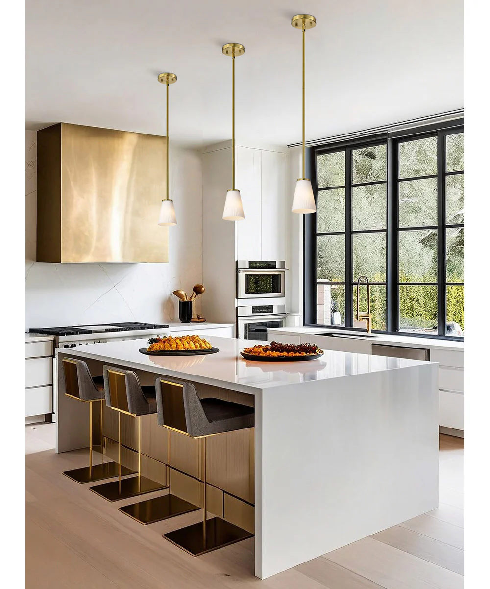 Royale 1-Light Pendant Burnished Brass - Image 2